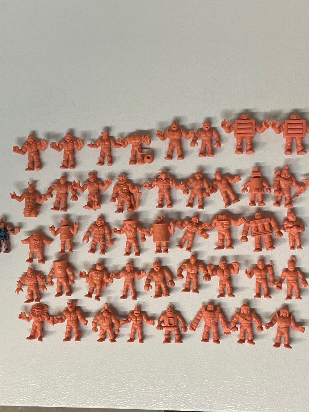 Vintage M.U.S.C.L.E. Men 44 Figures Mattel Flesh Kinnikuman